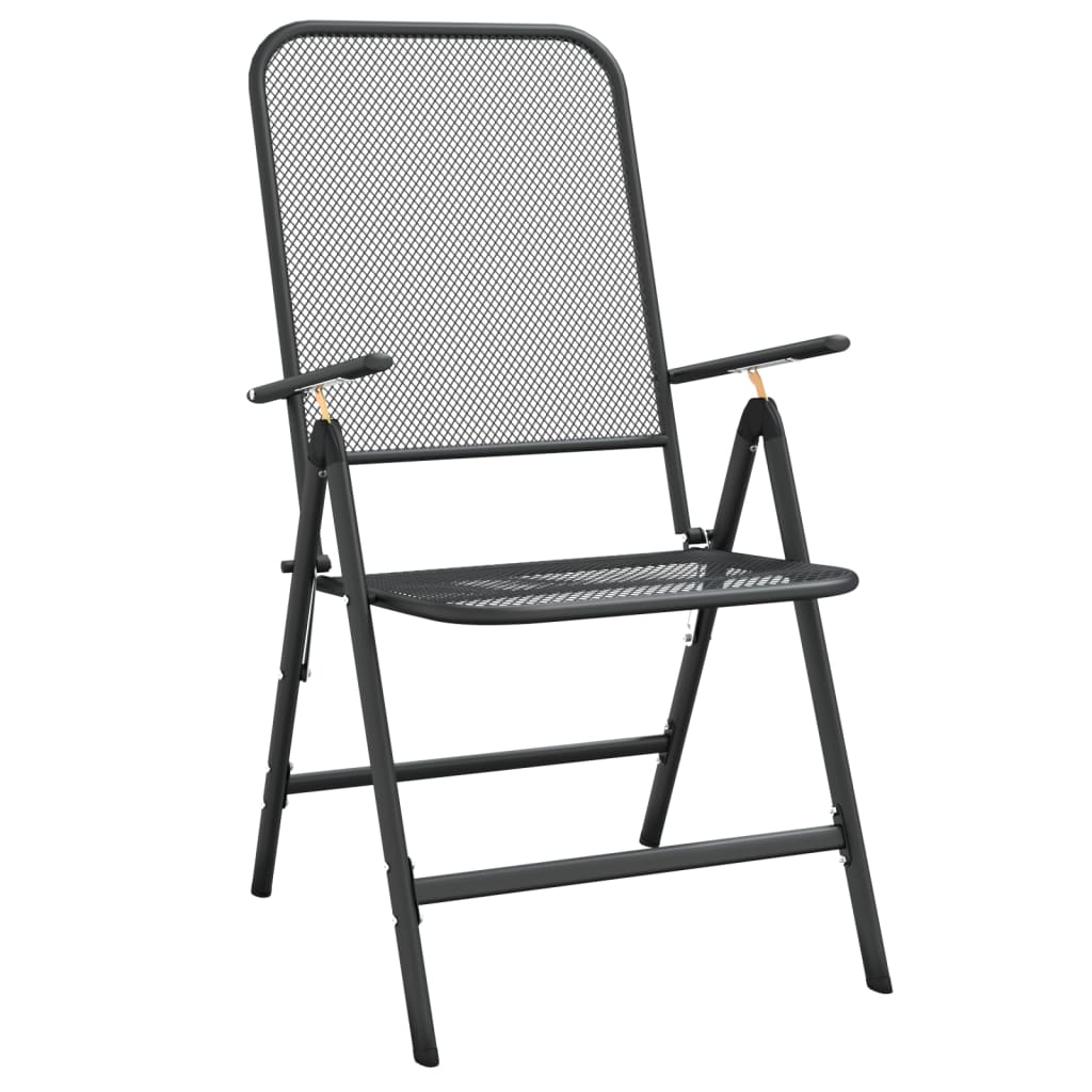 5Dílný Zahradní Jídelní Set Tahokov Antracitový