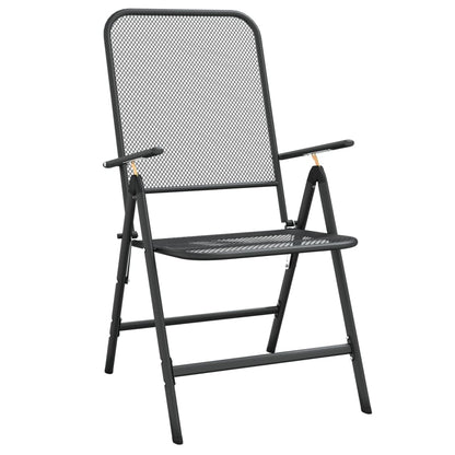 5Dílný Zahradní Jídelní Set Tahokov Antracitový