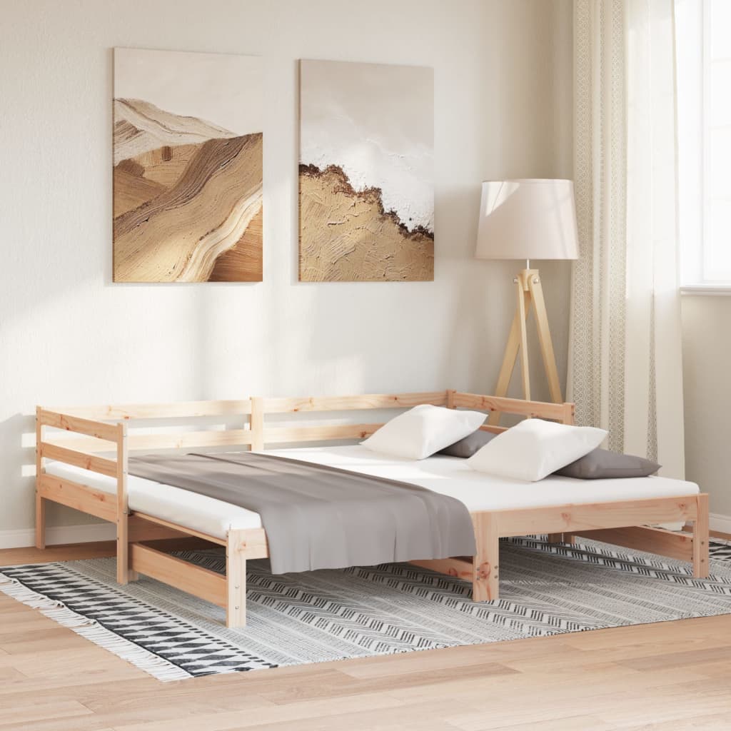 Výsuvné Denní Lůžko Bez Matrace 90X190 Cm