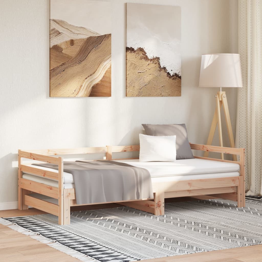 Výsuvné Denní Lůžko Bez Matrace 90X190 Cm
