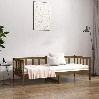 Válenda Medově Hnědá 80 X 200 Cm Masivní Borové Dřevo