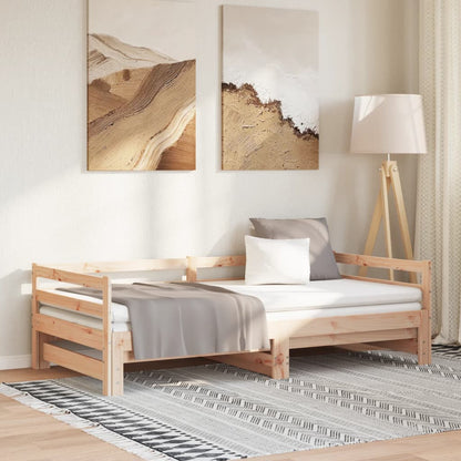 Výsuvné Denní Lůžko Bez Matrace 80X200 Cm