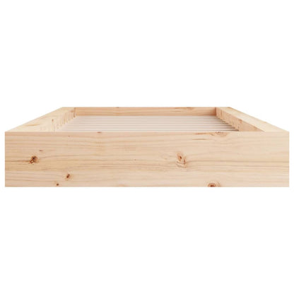 Rám Postele Small Single Masivní Dřevo
