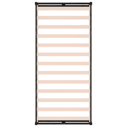 Rám Postele Černý 90 X 200 Cm Masivní Dřevo