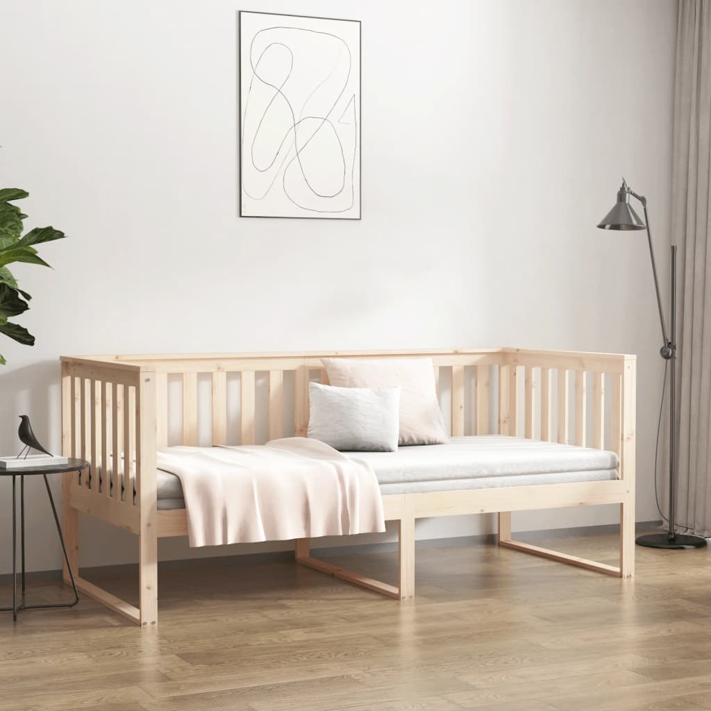 Válenda Bez Matrace 90 X 190 Cm Masivní Borovice