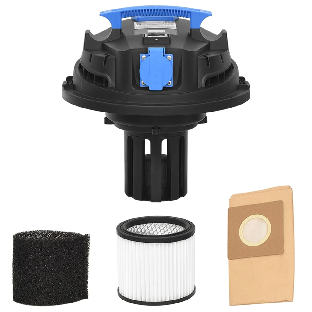 Vysavač Na Suché A Mokré Vysávání 1 200 W 30 L Stříbrný Černá