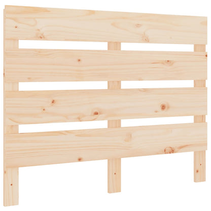 Čelo Postele 100 X 3 X 80 Cm Masivní Borovice Hnědý Dub