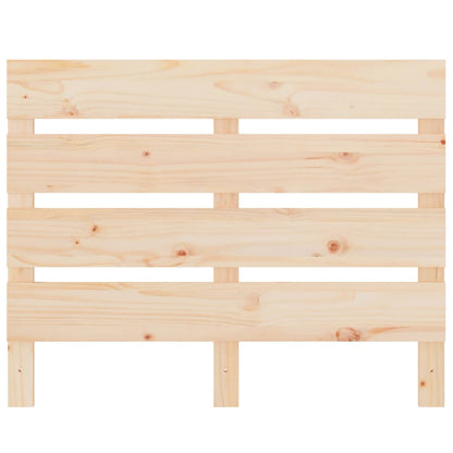Čelo Postele 100 X 3 X 80 Cm Masivní Borovice Hnědý Dub