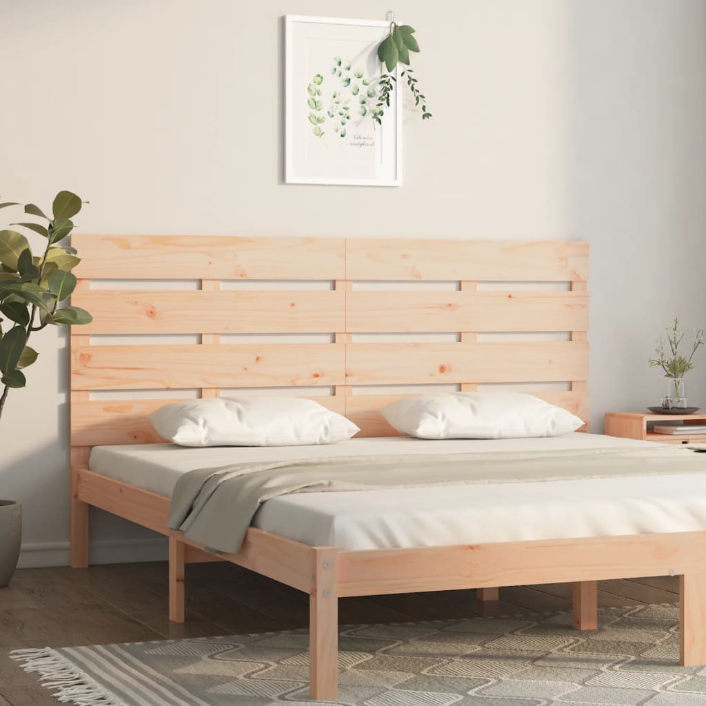 Čelo Postele 120 X 3 X 80 Cm Masivní Borovice