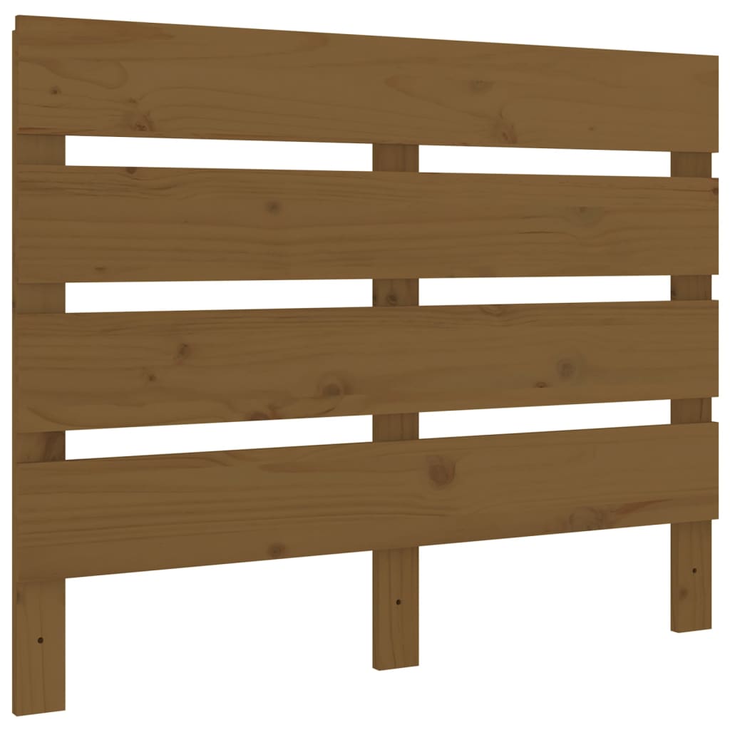 Čelo Postele Medově Hnědé 75 X 3 X 80 Cm Masivní Borovice