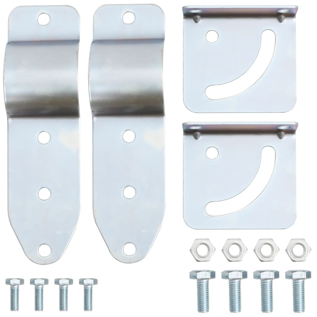 Venkovní Konvexní Dopravní Zrcadlo Černé Polykarbonát