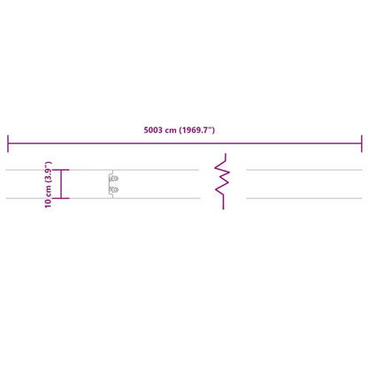 Travní Lemy 50 Ks Flexibilní Cortenová Ocel