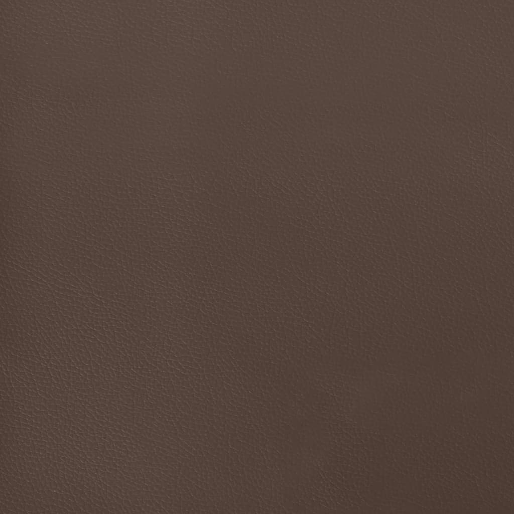 Čelo Postele Hnědé 80 X 5 X 78/88 Cm Umělá Kůže Hnědá