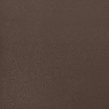 Čelo Postele Hnědé 80 X 5 X 78/88 Cm Umělá Kůže Hnědá