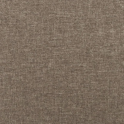 Čelo Postele 90X5X78/88 Cm Textil Taupe
