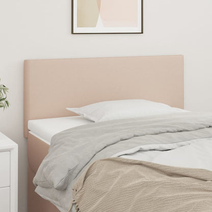 Čela Postele 4 Ks 72 X 5 X 78/88 Cm Umělá Kůže Cappuccino