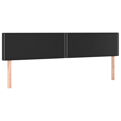 Čela Postele Černá 160X5X78/88 Cm Umělá Kůže
