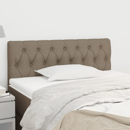 Čelo Postele 2 Ks 100X7X78/88 Cm Textil Taupe