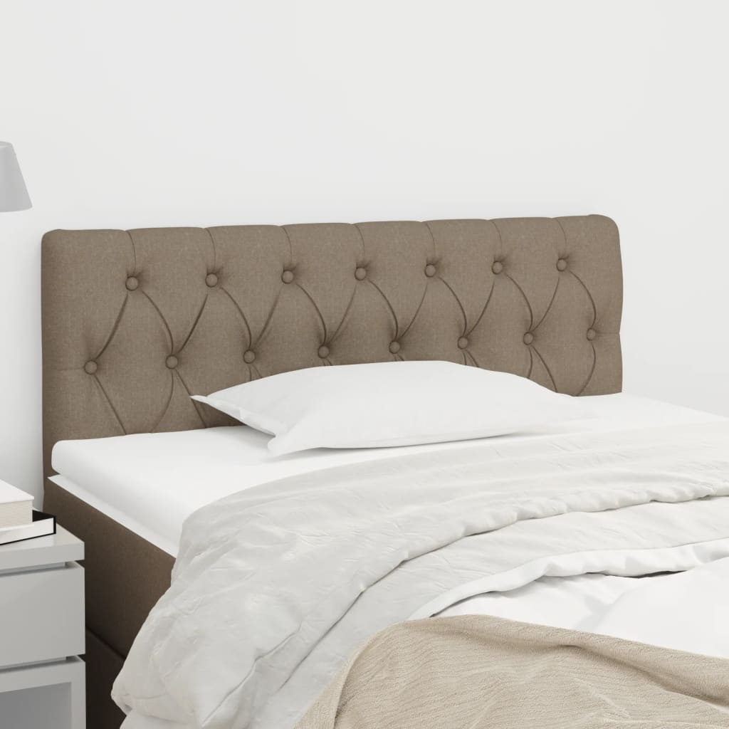 Čelo Postele 2 Ks 100X7X78/88 Cm Textil Taupe