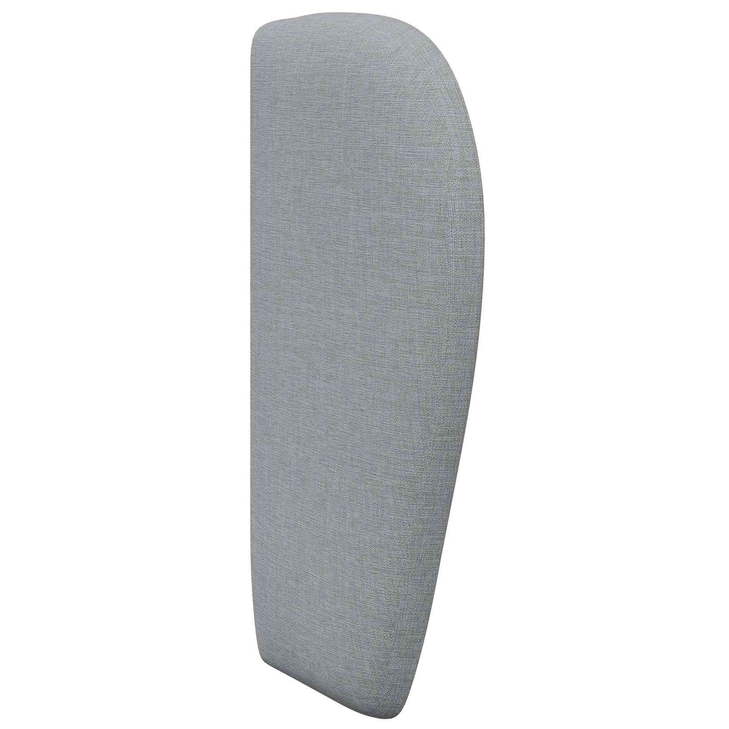Uši Čela Postele Světle Šedá 40 X 23 X 6 Cm Textil