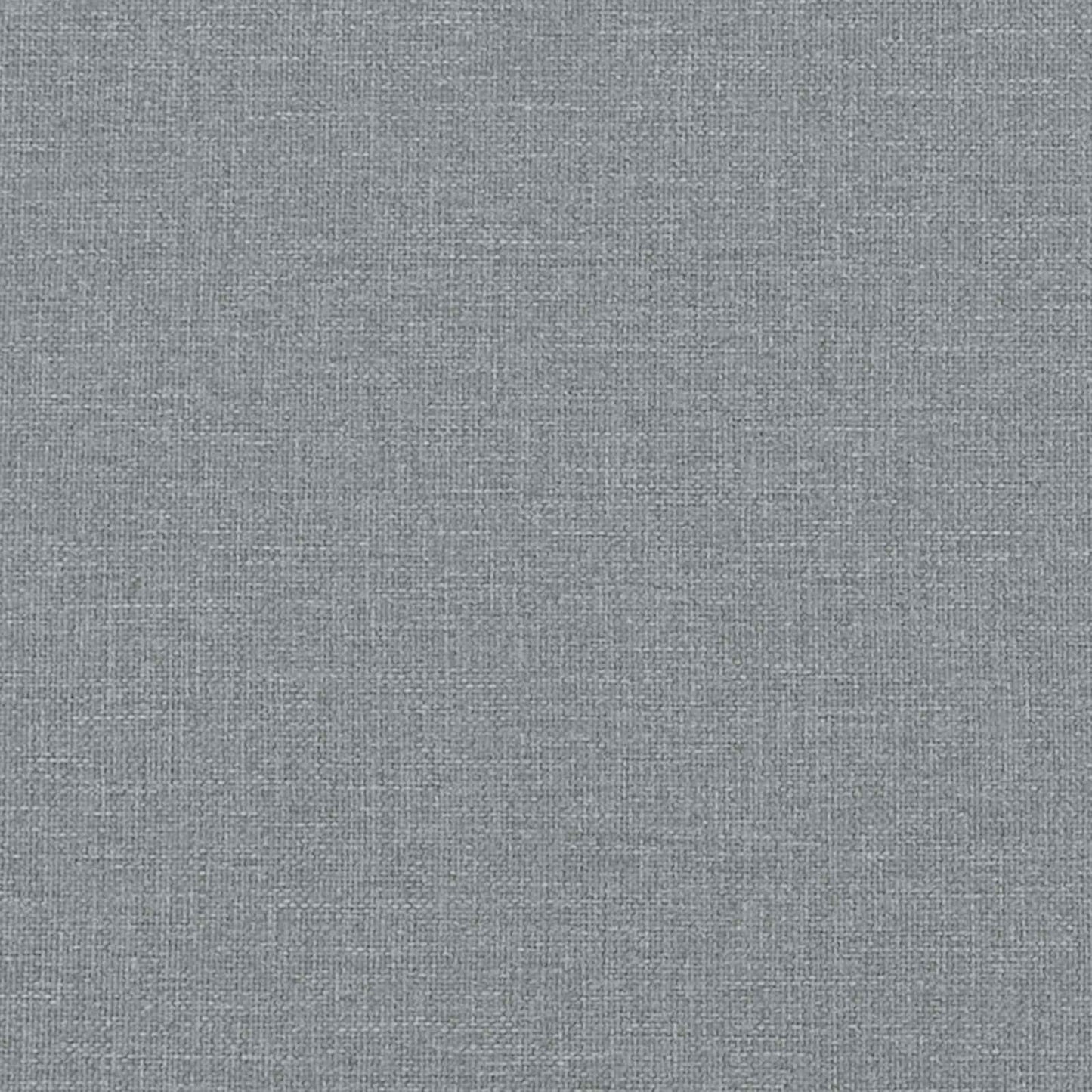 Uši Čela Postele Světle Šedá 40 X 23 X 6 Cm Textil