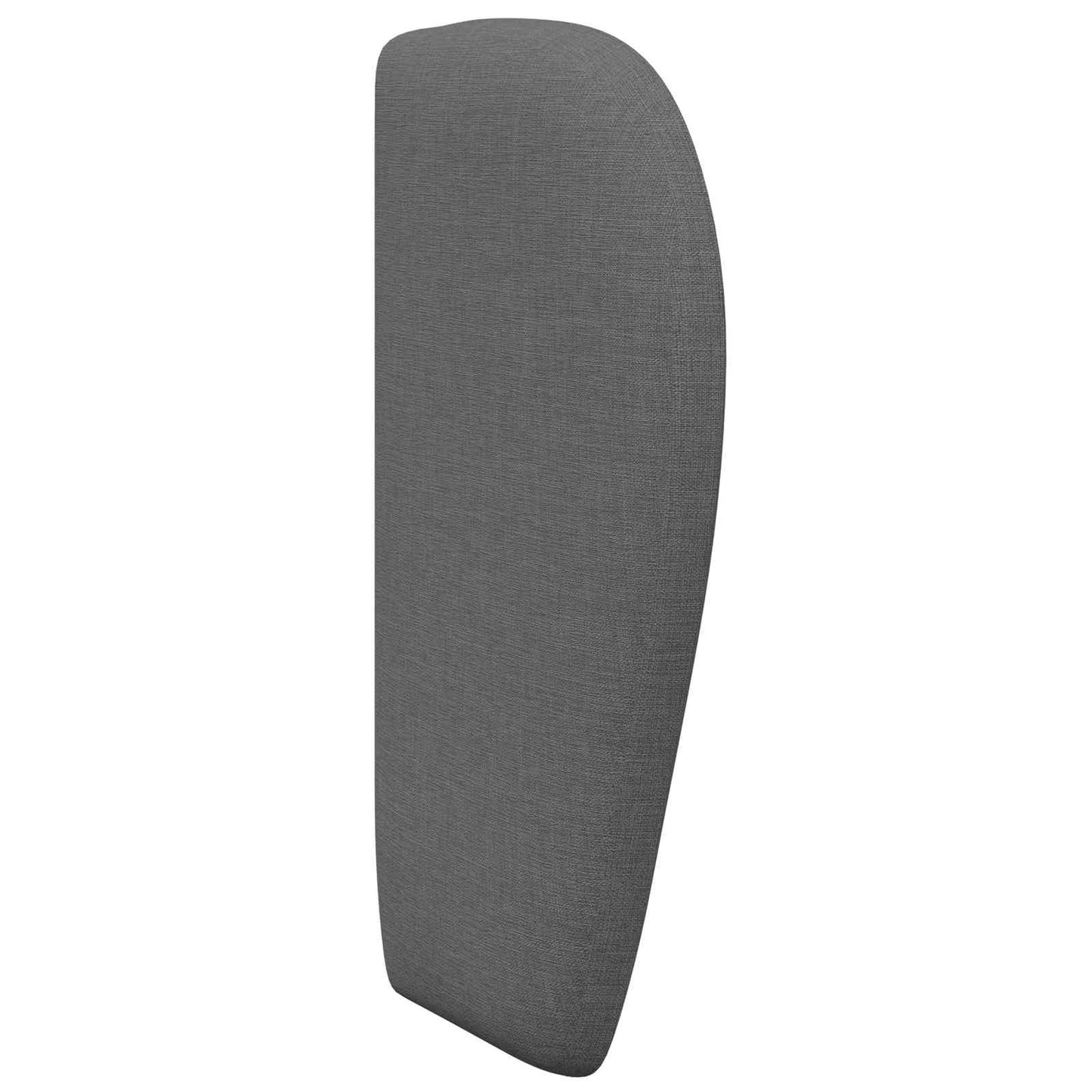 Uši Čela Postele Tmavě Šedá 40 X 23 X 6 Cm Textil