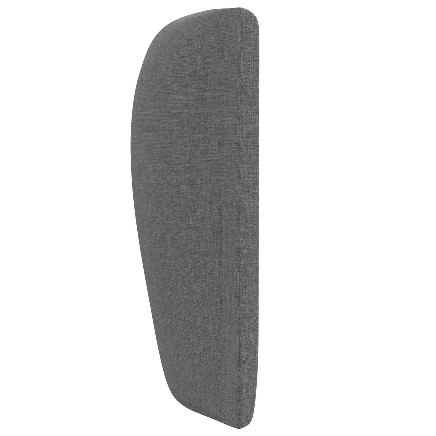 Uši Čela Postele Tmavě Šedá 40 X 23 X 6 Cm Textil