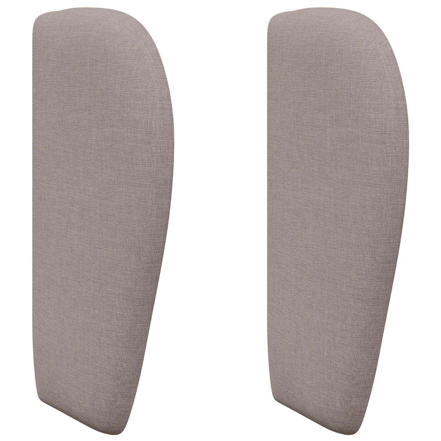 Uši Čela Postele Taupe 40 X 23 X 6 Cm Textil
