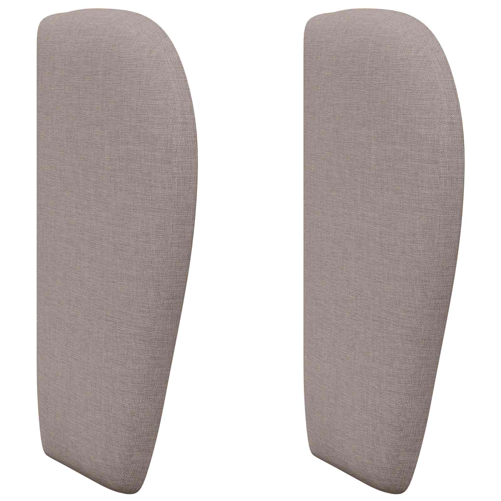 Uši Čela Postele Taupe 40 X 23 X 6 Cm Textil
