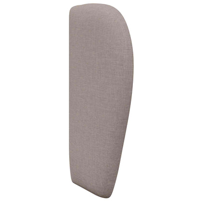 Uši Čela Postele Taupe 40 X 23 X 6 Cm Textil