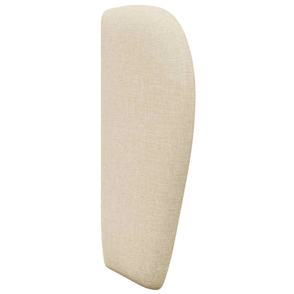 Uši Čela Postele Krémová 40 X 23 X 6 Cm Textil
