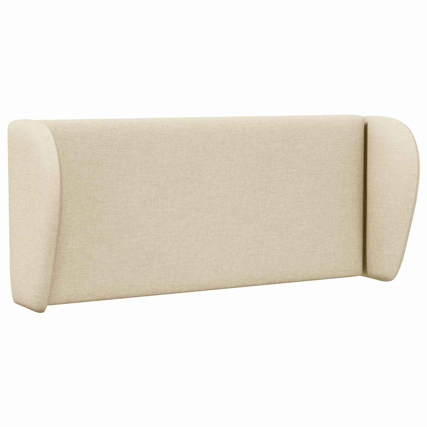 Uši Čela Postele Krémová 40 X 23 X 6 Cm Textil