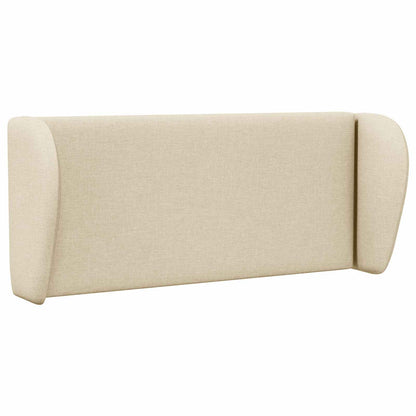 Uši Čela Postele Krémová 40 X 23 X 6 Cm Textil