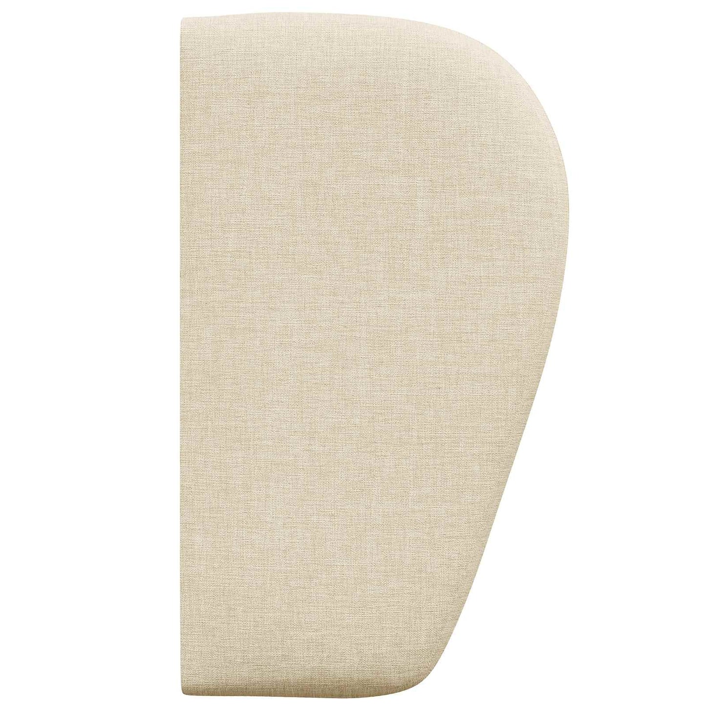 Uši Čela Postele Krémová 40 X 23 X 6 Cm Textil