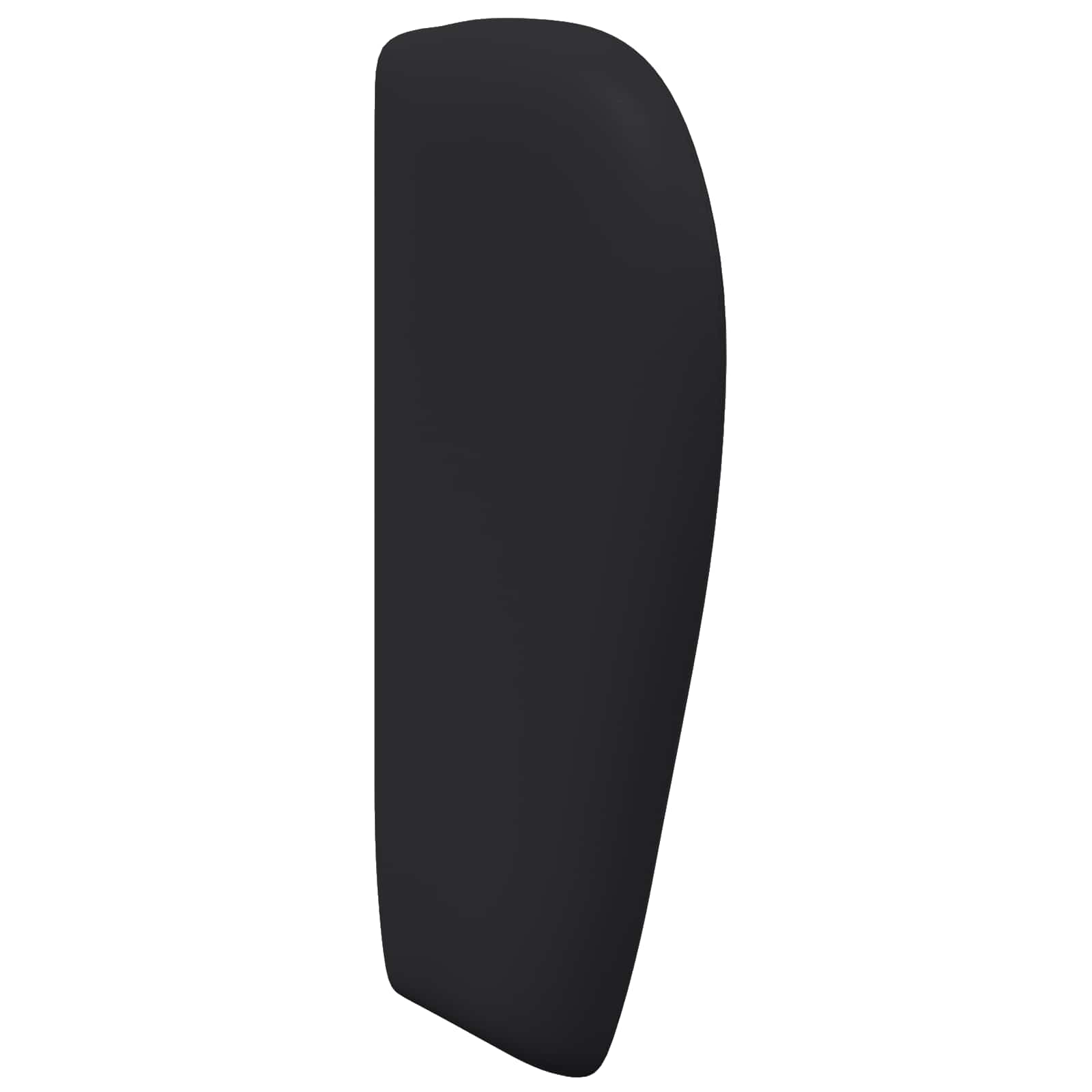 Uši Čela Postele Černá 40 X 23 X 6 Cm Pvc