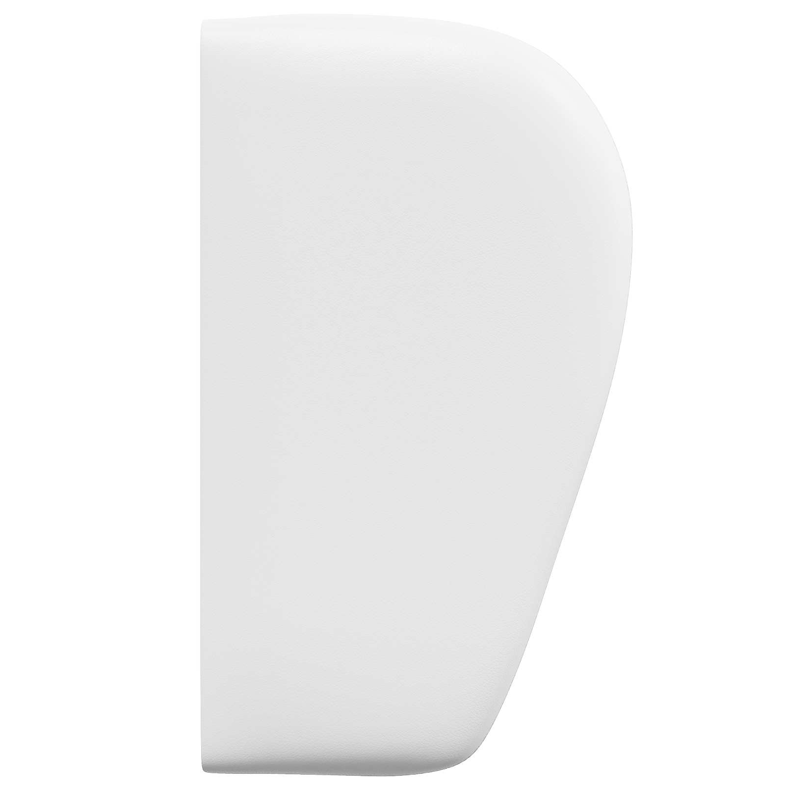 Uši Čela Postele Bílá 40 X 23 X 6 Cm Pvc