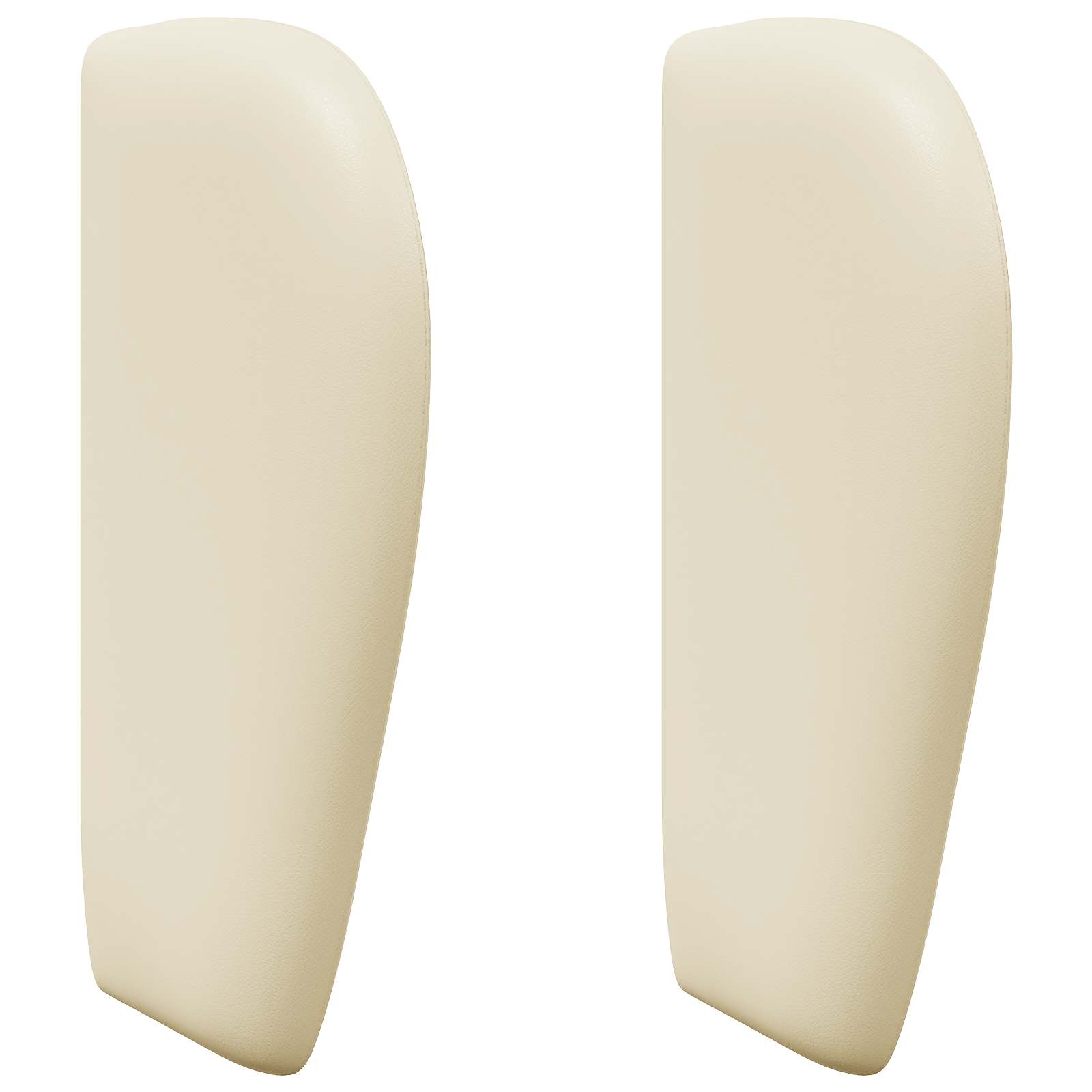 Uši Čela Postele Krémová 40 X 23 X 6 Cm Pvc