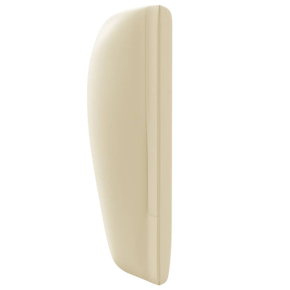 Uši Čela Postele Krémová 40 X 23 X 6 Cm Pvc