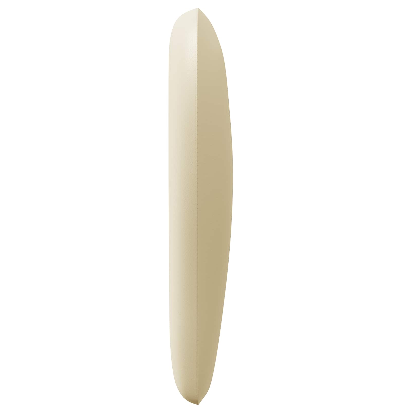 Uši Čela Postele Krémová 40 X 23 X 6 Cm Pvc