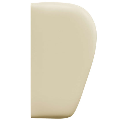 Uši Čela Postele Krémová 40 X 23 X 6 Cm Pvc