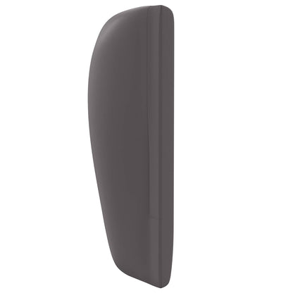 Uši Čela Postele Tmavě Šedá 40 X 23 X 6 Cm Pvc