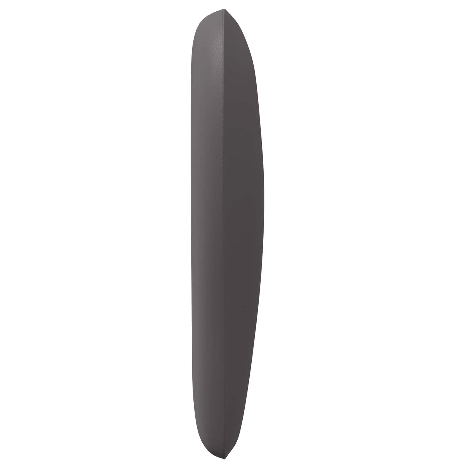 Uši Čela Postele Tmavě Šedá 40 X 23 X 6 Cm Pvc