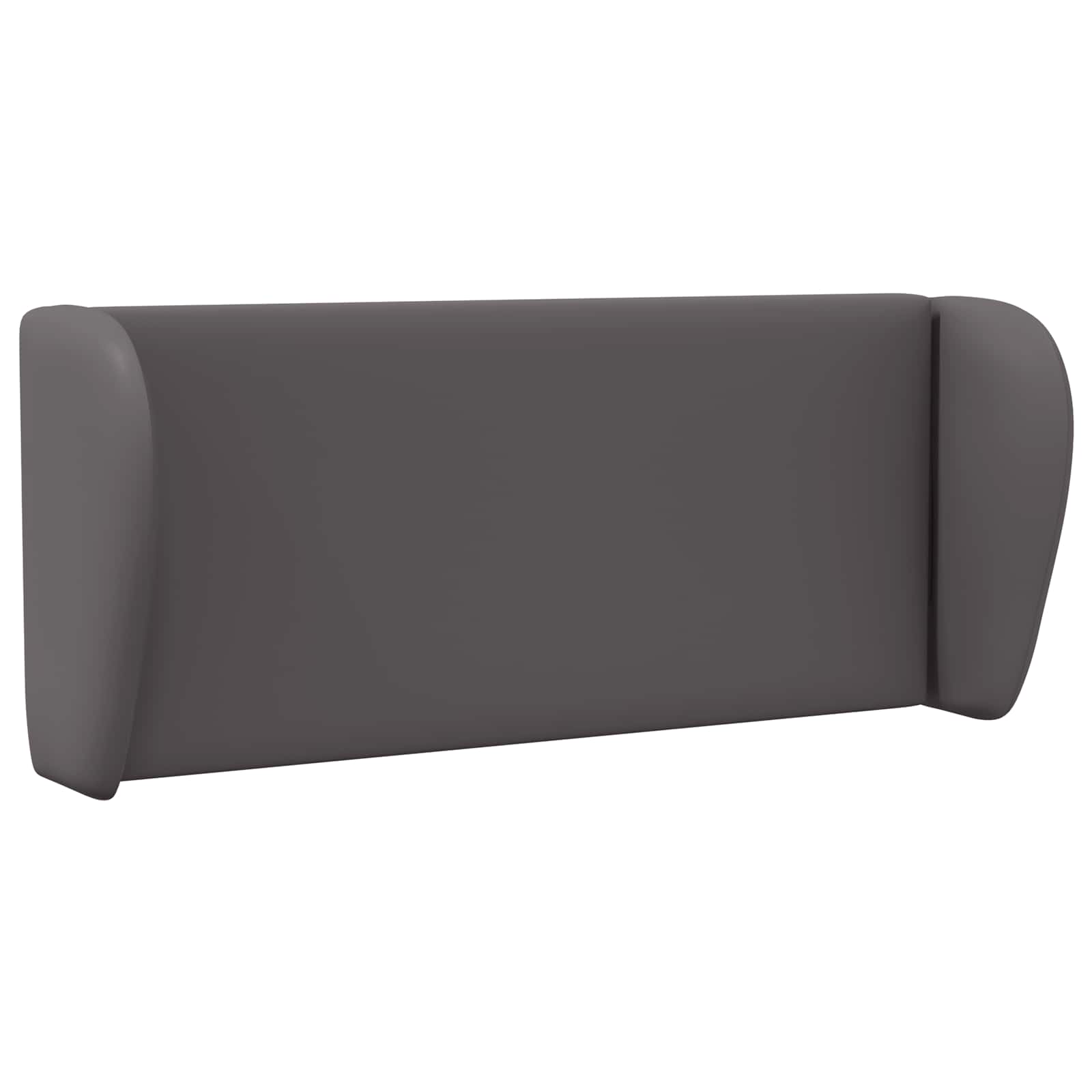 Uši Čela Postele Tmavě Šedá 40 X 23 X 6 Cm Pvc