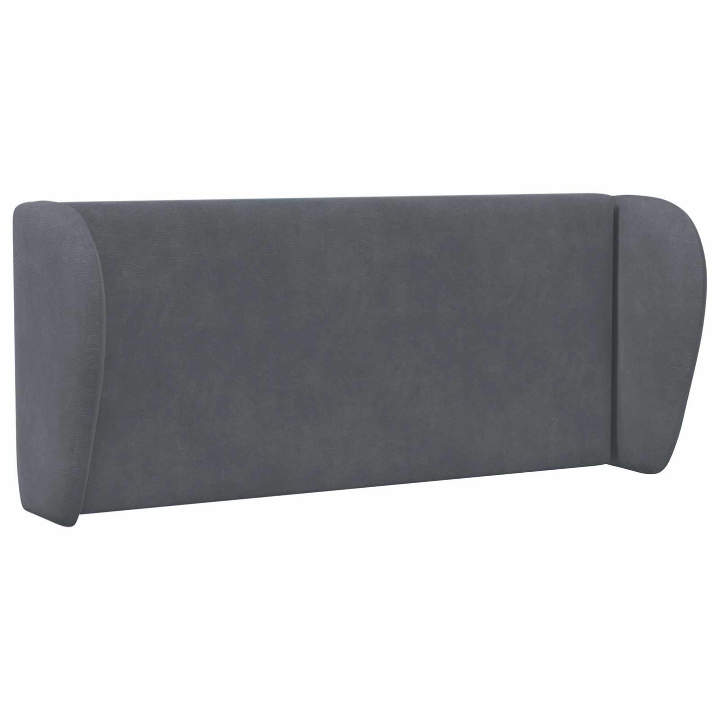 Uši Čela Postele Tmavě Šedá 40 X 23 X 6 Cm Samet