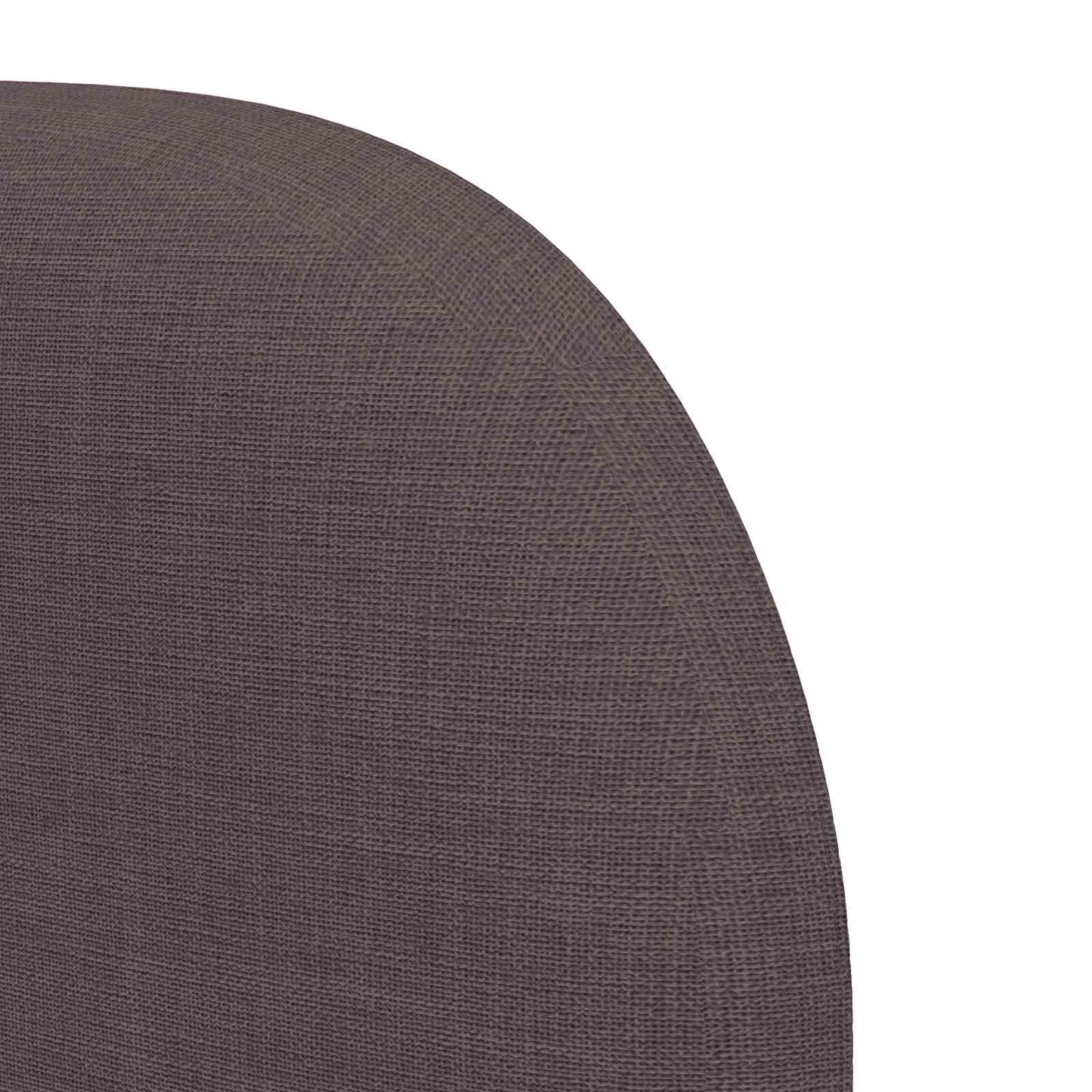 Uši Čela Postele Hnědá 80 X 23 X 6 Cm Textil