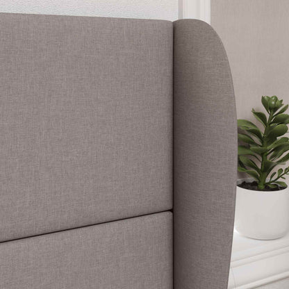 Uši Čela Postele Béžová 80 X 23 X 6 Cm Textil