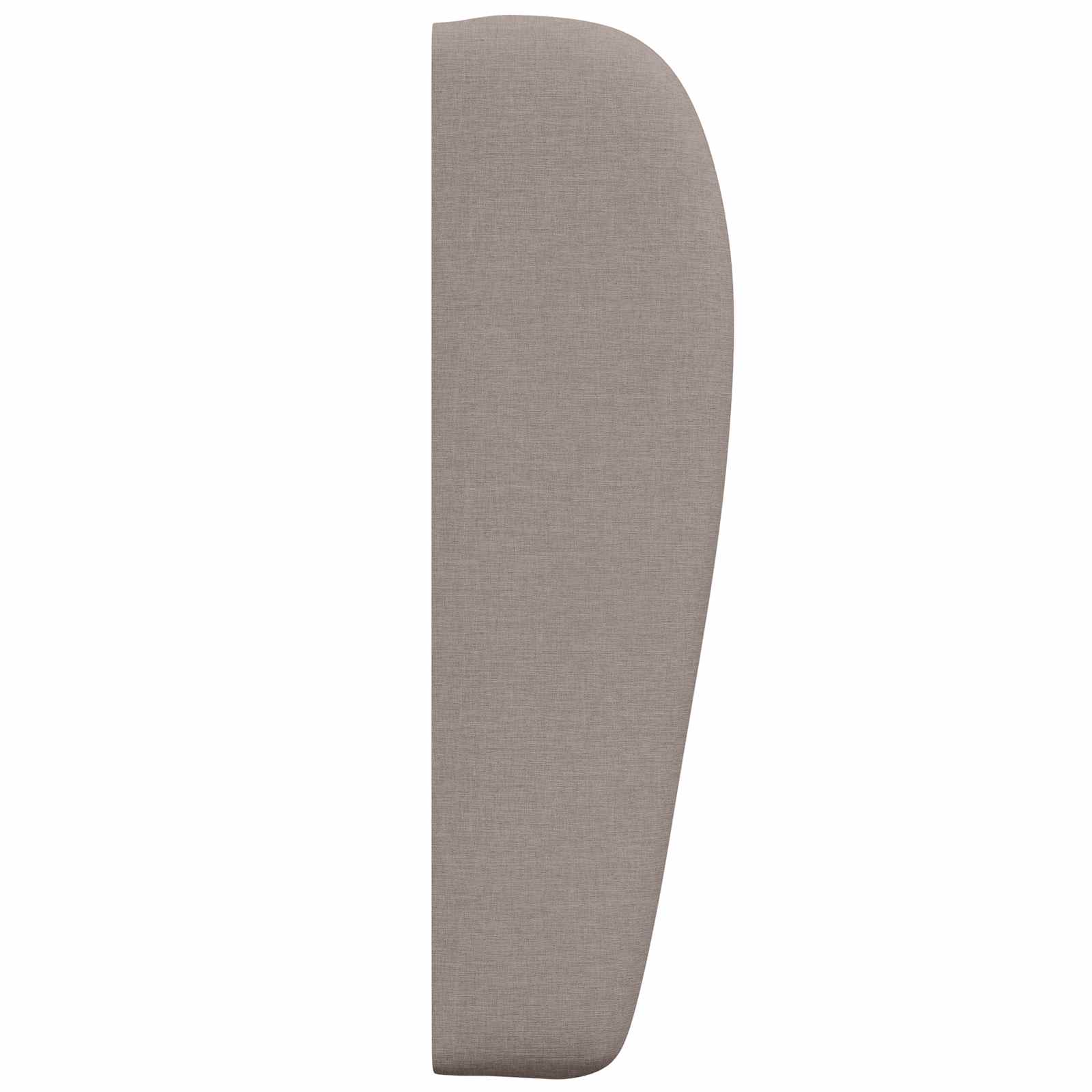 Uši Čela Postele Béžová 80 X 23 X 6 Cm Textil