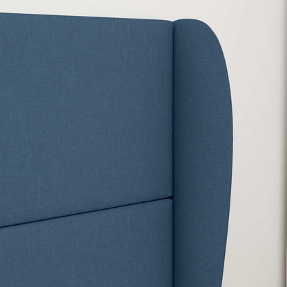 Uši Čela Postele Modrá 80 X 23 X 6 Cm Textil