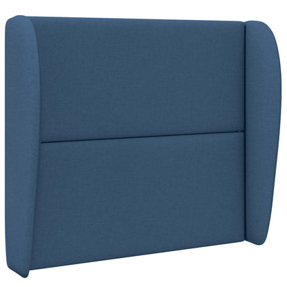 Uši Čela Postele Modrá 80 X 23 X 6 Cm Textil