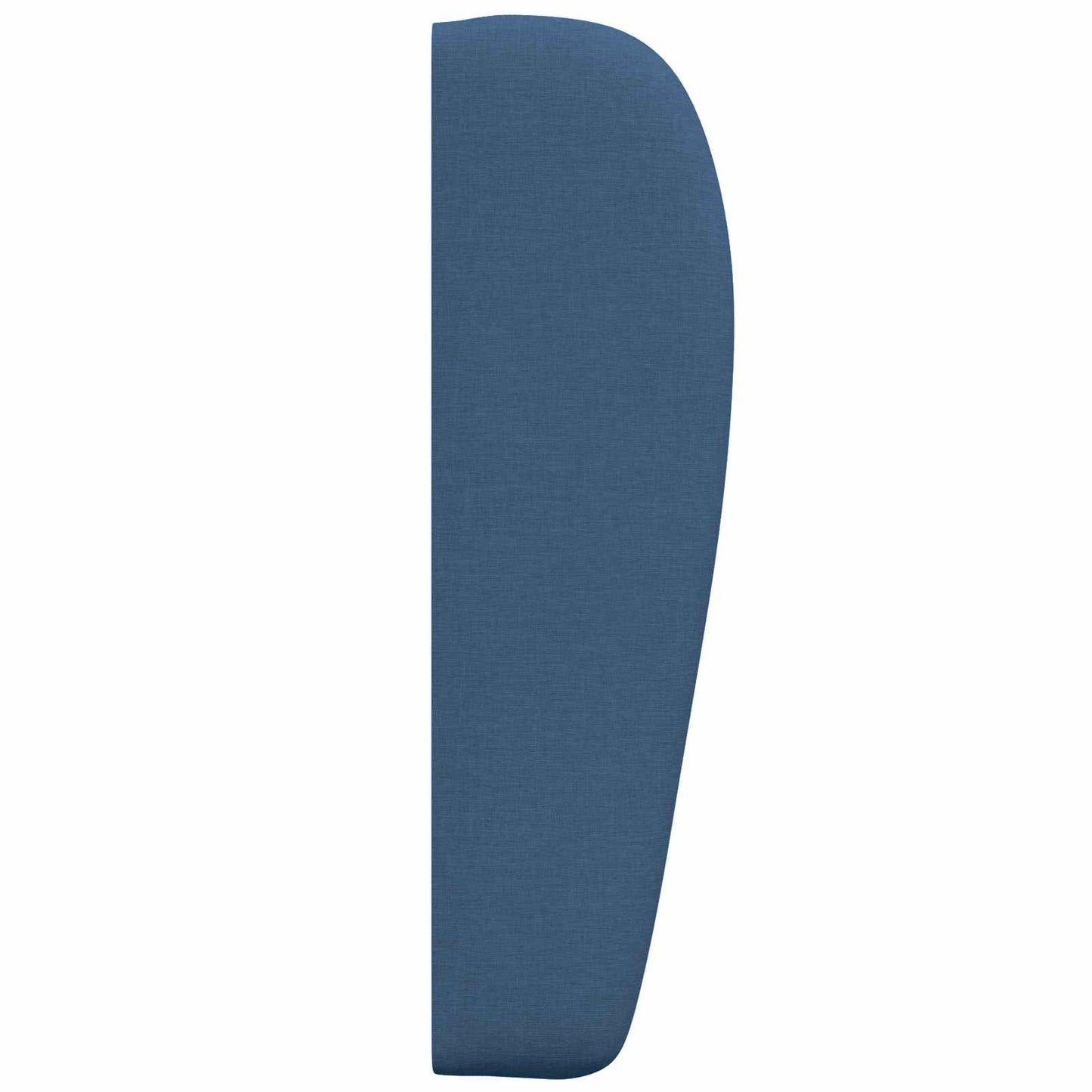 Uši Čela Postele Modrá 80 X 23 X 6 Cm Textil